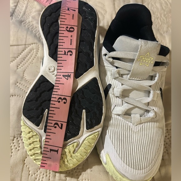 Nike Star Runner 4 White Black Kids Preschool Running Size 11.5 - Picture 6 of 8